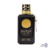 عطر ادکلن درهم گلد Dirham Gold طلایی برند ارض الزعفران 100 میل