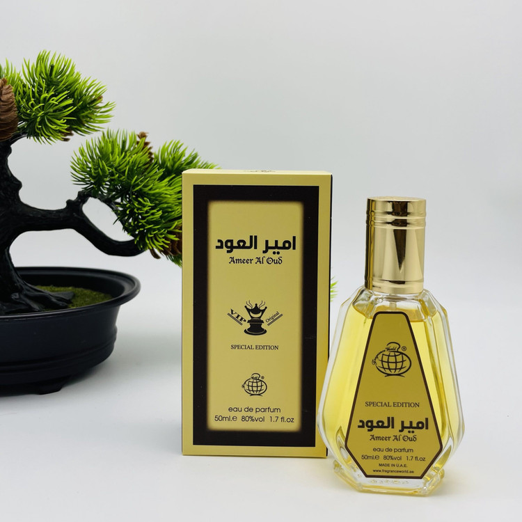 عطر ادکلن امیر العود برند فرگرنس ورد 50 میل