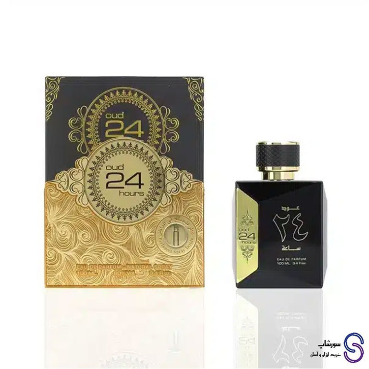 عطر عود 24 ساعه برند ارض الزعفران 100 میل