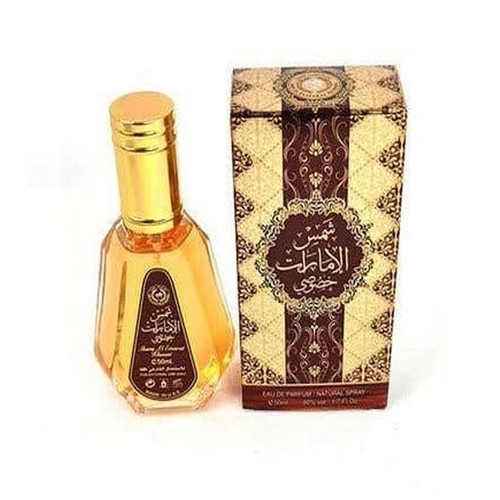 عطر ادکلن شمس الامارات برند ارض الزعفران 50 میل