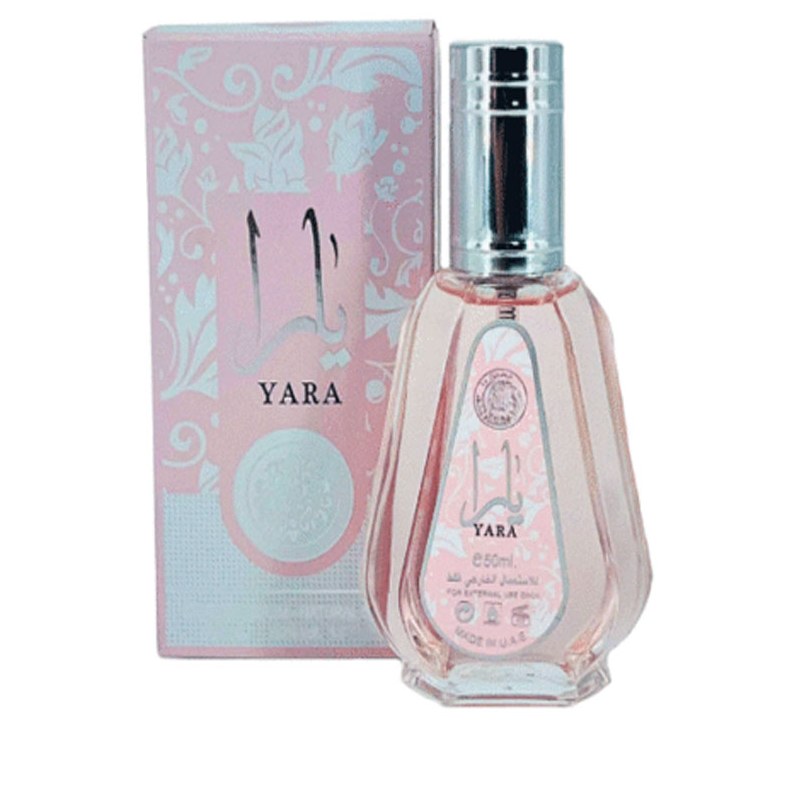 عطر ادکلن یارا صورتی برند ارض الزعفران 50 میل