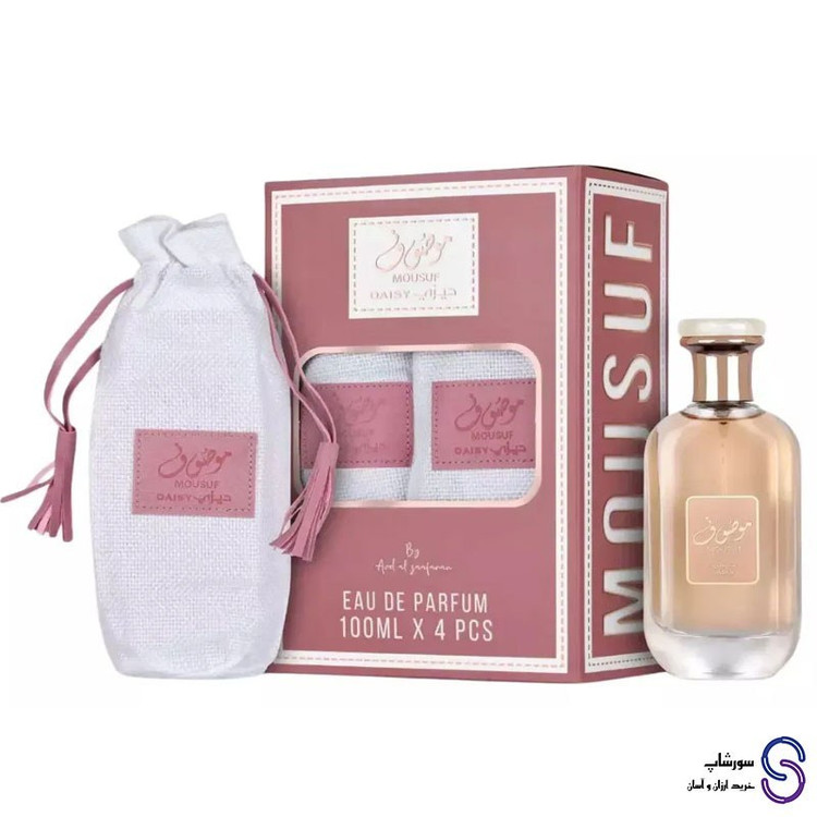 عطر ادکلن موصوف دیزی MOUSUF DAISY برند ارض الزعفران 100 میل