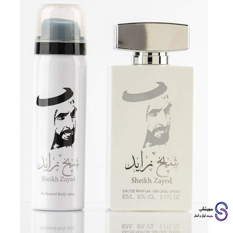 عطر ادکلن شیخ زاید Sheikh Zayed White برند ارض الخلیج 80 میل