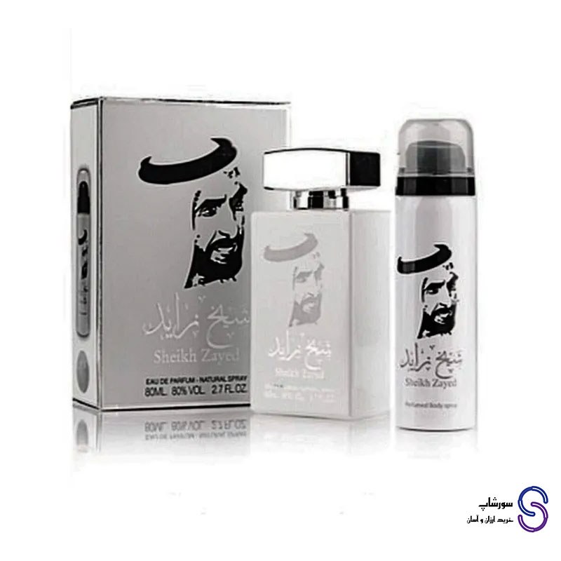عطر ادکلن شیخ زاید Sheikh Zayed White برند ارض الخلیج 80 میل
