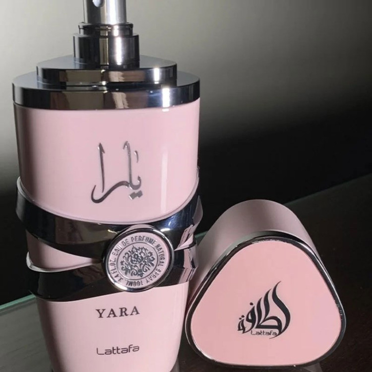 عطر ادکلن یارا صورتی YARA LATTAFA برند لطافه 100 میل