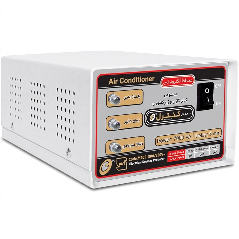 محافظ ولتاژ الکترونیکی نمودار کنترل مدل M205
