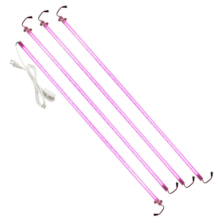 لامپ رشد گیاه 18 وات مدل فول اسپکتروم 220v طرح ریسه LED بسته 4 عددی