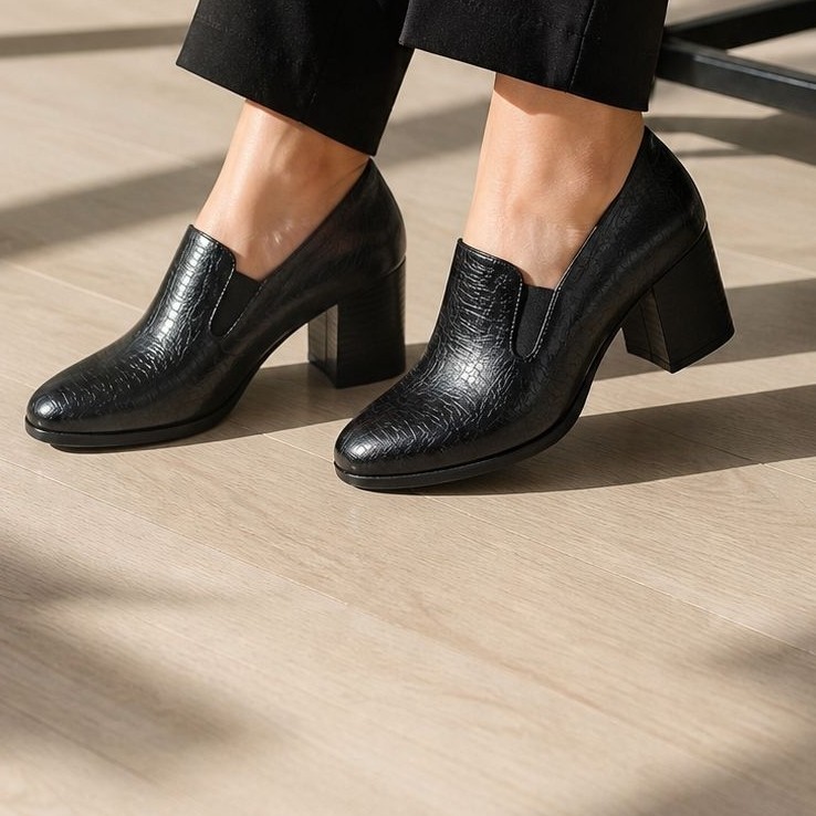 کفش لژدار کارمندی روزمره شیک
