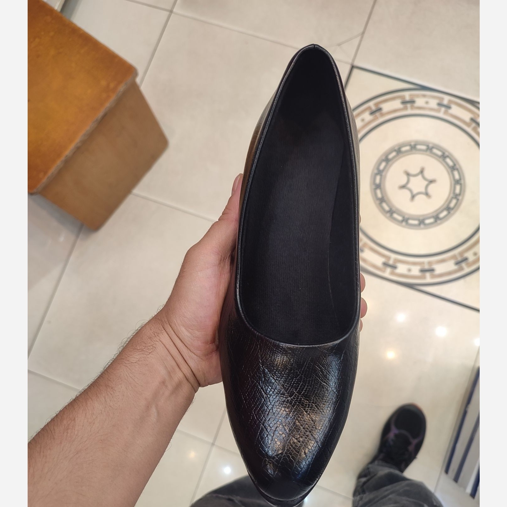 کفش لژدار کارمندی روزمره شیک