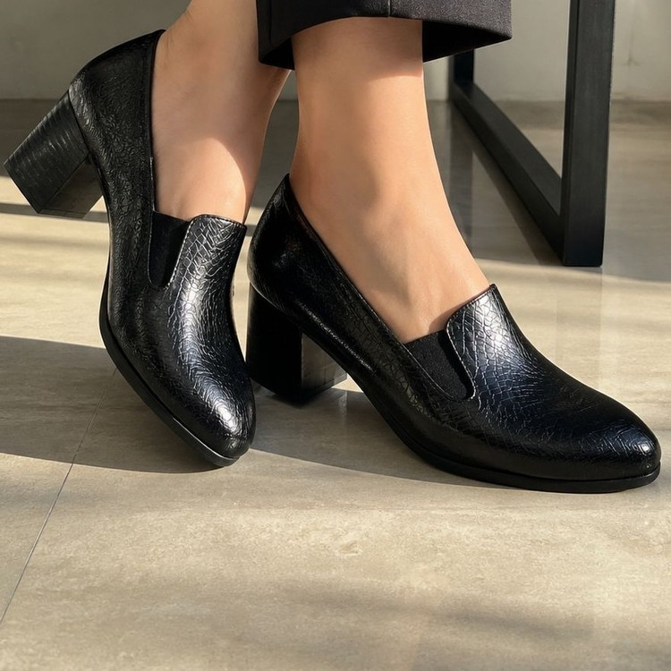کفش لژدار کارمندی روزمره شیک