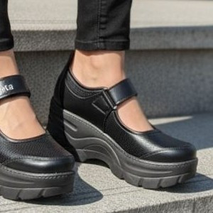 کفش لژدار طبی چسبی
