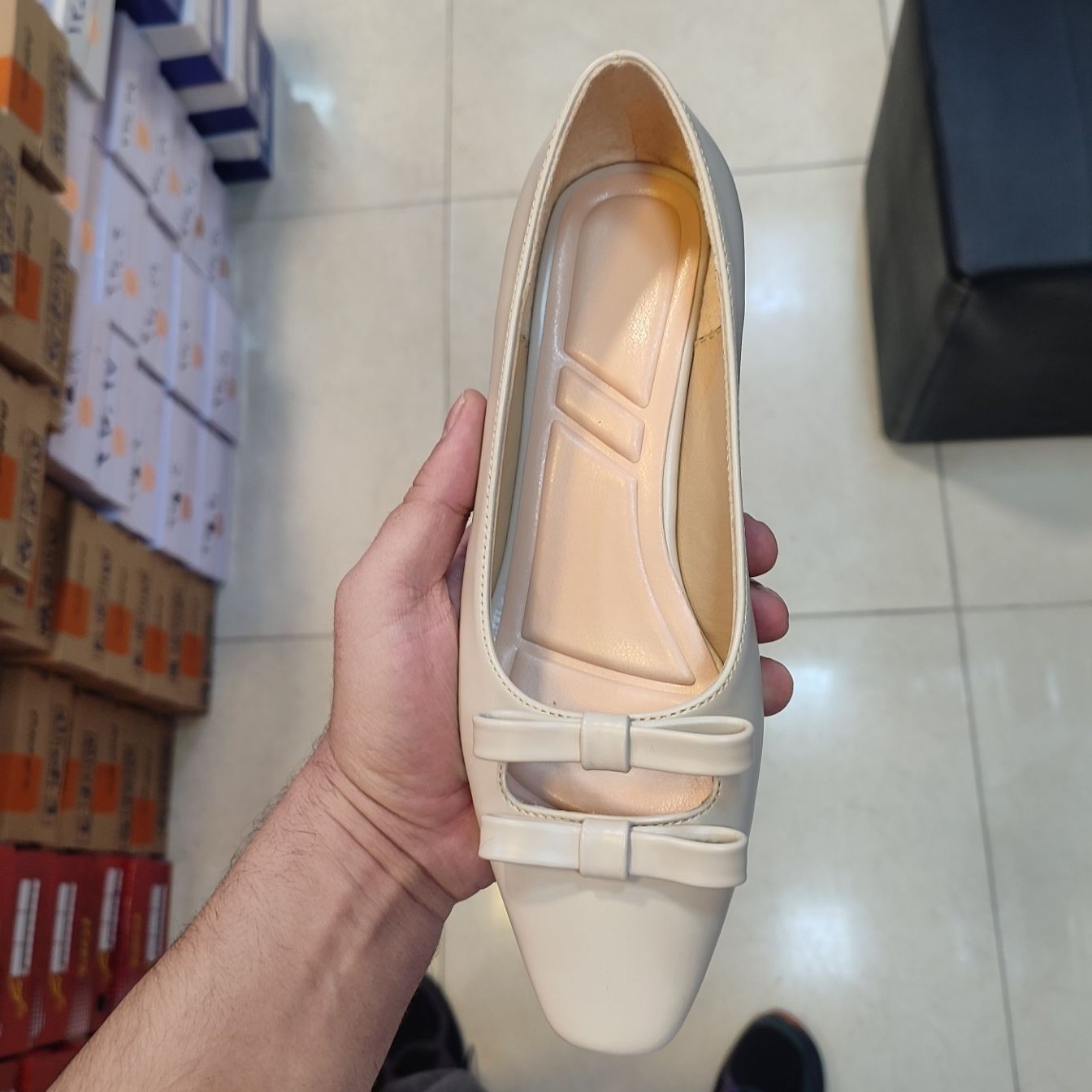 کفش مجلسی پاشنه دوسانتی شیک