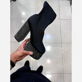 بوت جورابی لژدار نگینی