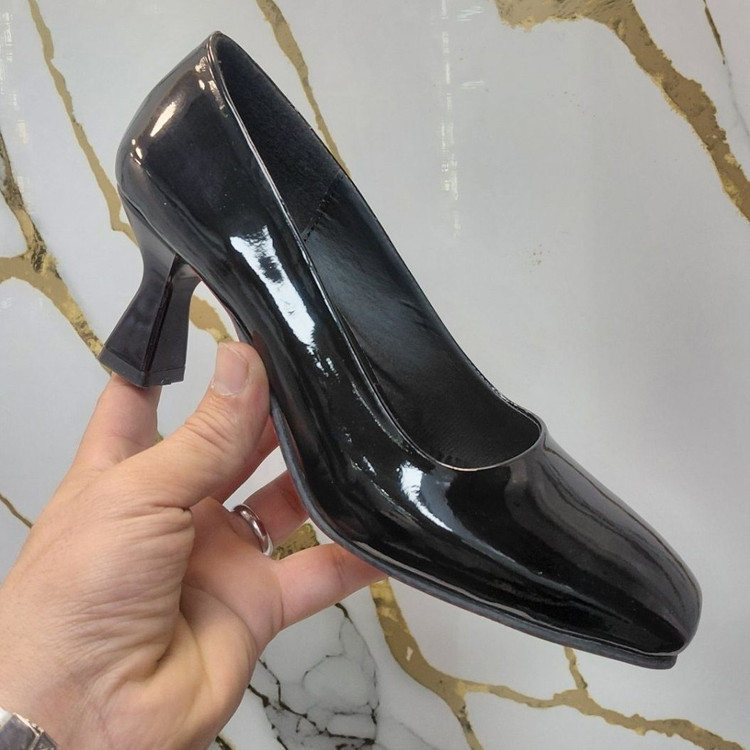 کفش مجلسی زرشکی و مشکی