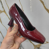کفش مجلسی زرشکی و مشکی