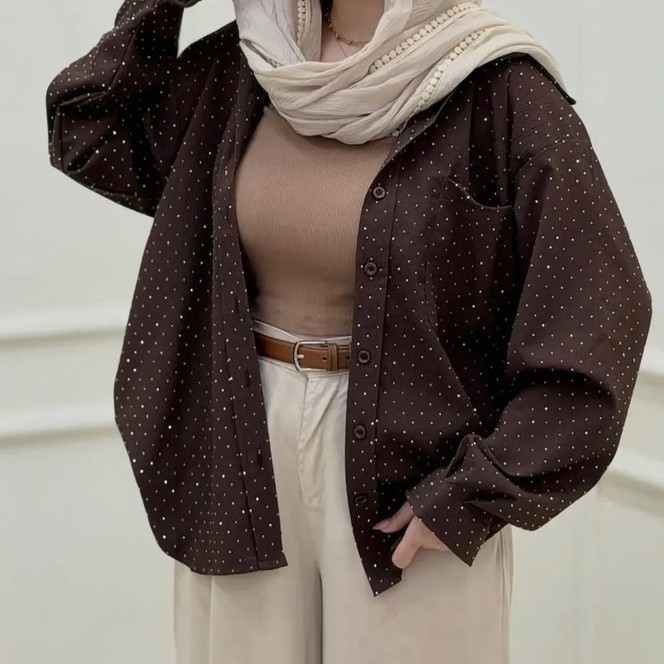 شومیز نگین دار عیدانه