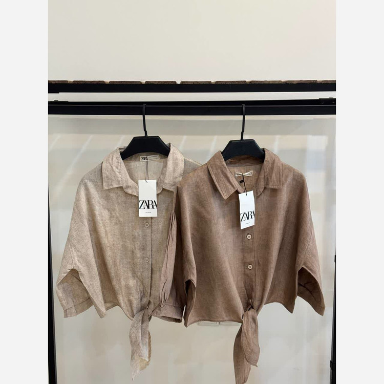شومیز گره ای بیسیک