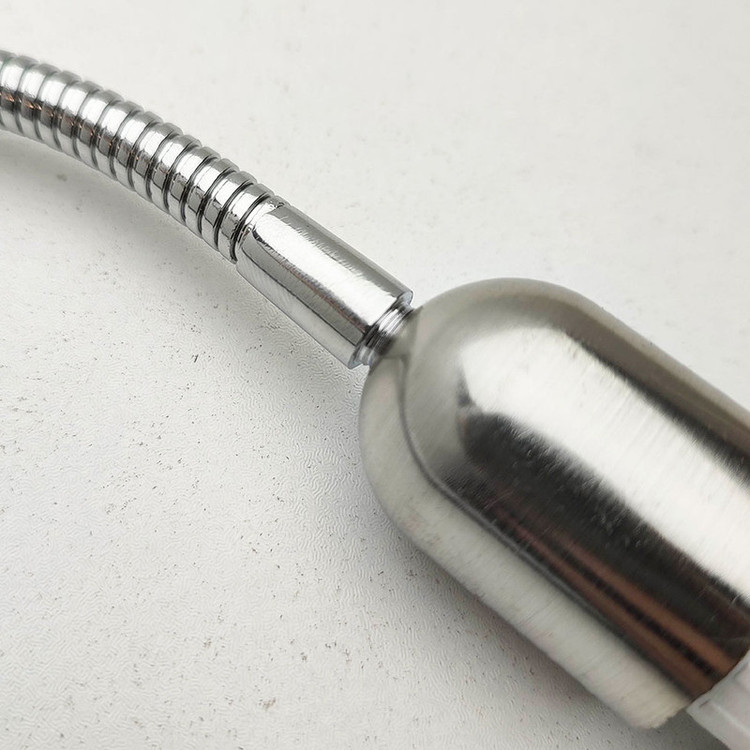 چراغ دیواری مدل خرطومی فلزی ثابت طرح بالا تابلویی پایه GU5.3 کد F541