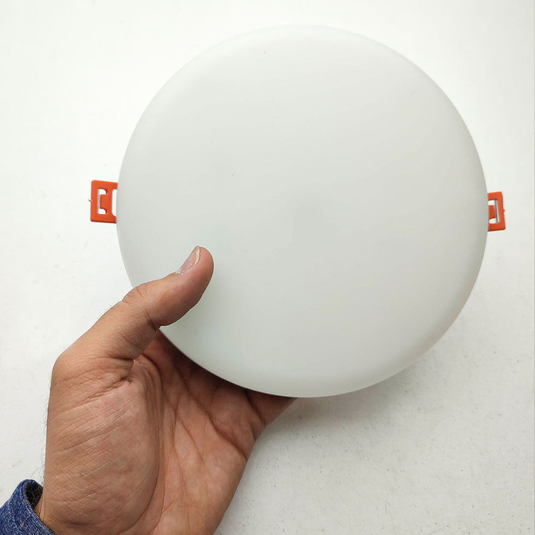 چراغ سقفی ال ای دی 25 وات شاهچراغ مدل شهراد فول لایت فنر متغیر طرح توکار