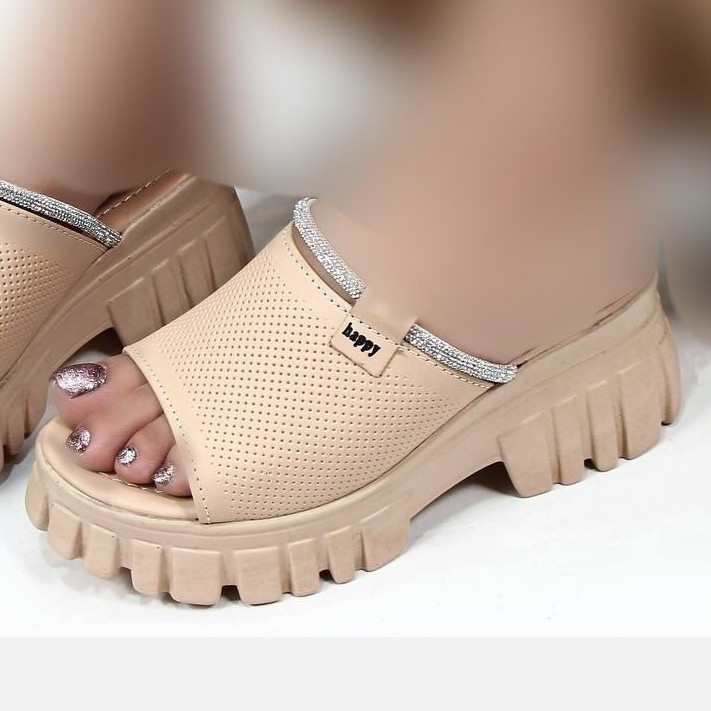 صندل لژدار نگین دار روفرشی
