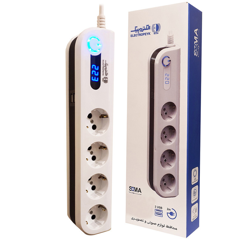 محافظ ولتاژ الکتروپیک مدل PWS-04L2.2-Soma