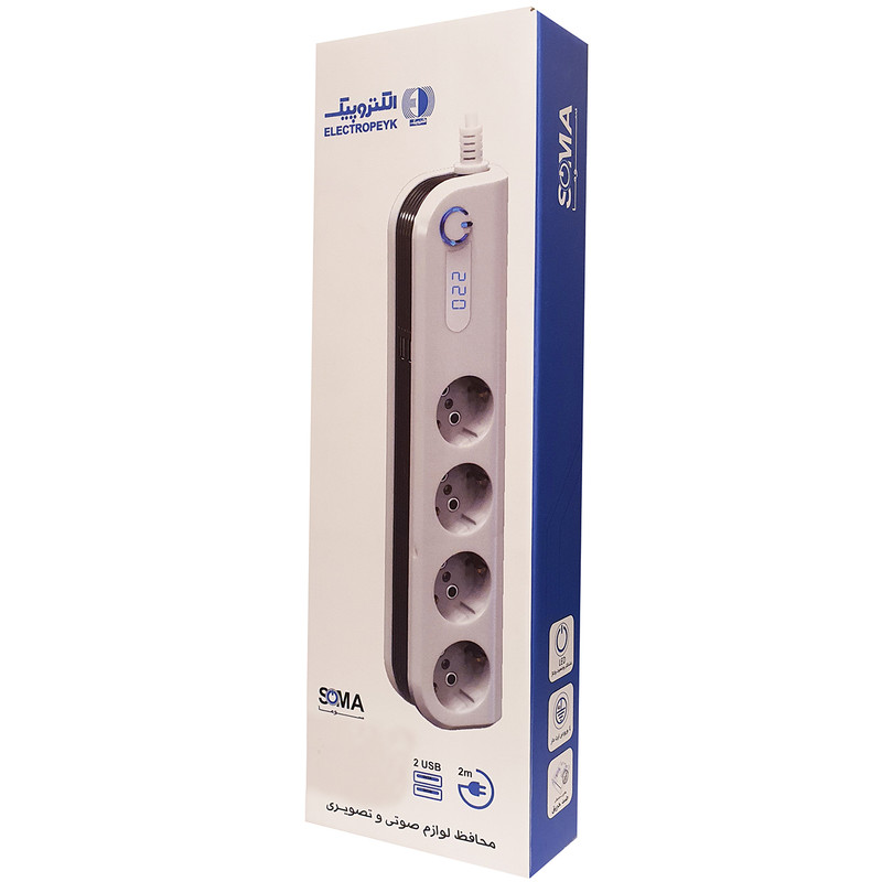 محافظ ولتاژ الکتروپیک مدل PWS-04L2.2-Soma