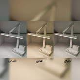 چراغ مطالعه شارژی مدل مولتی 3 حالته طرح جامدادی دار کد 1990