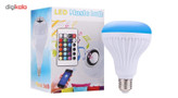 لامپ هوشمند و اسپیکر بلوتوث کد MUSIC BULB