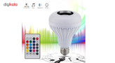 لامپ هوشمند و اسپیکر بلوتوث کد MUSIC BULB