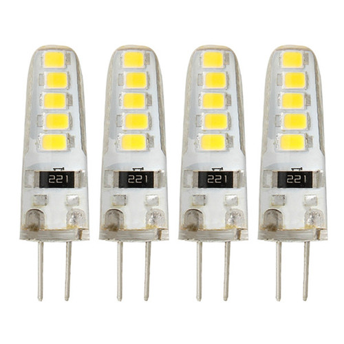 لامپ سوزنی 2 وات مدل ژله ای 220V-2W-10D-SMD پایه G4 بسته 4 عددی