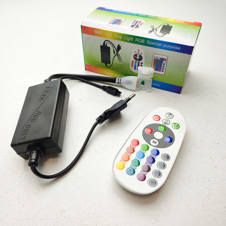 ریموت مدل ریسه شلنگی RGB-وایرلس
