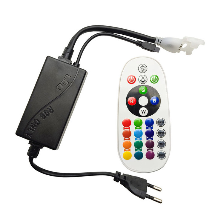 ریموت مدل ریسه شلنگی RGB-وایرلس