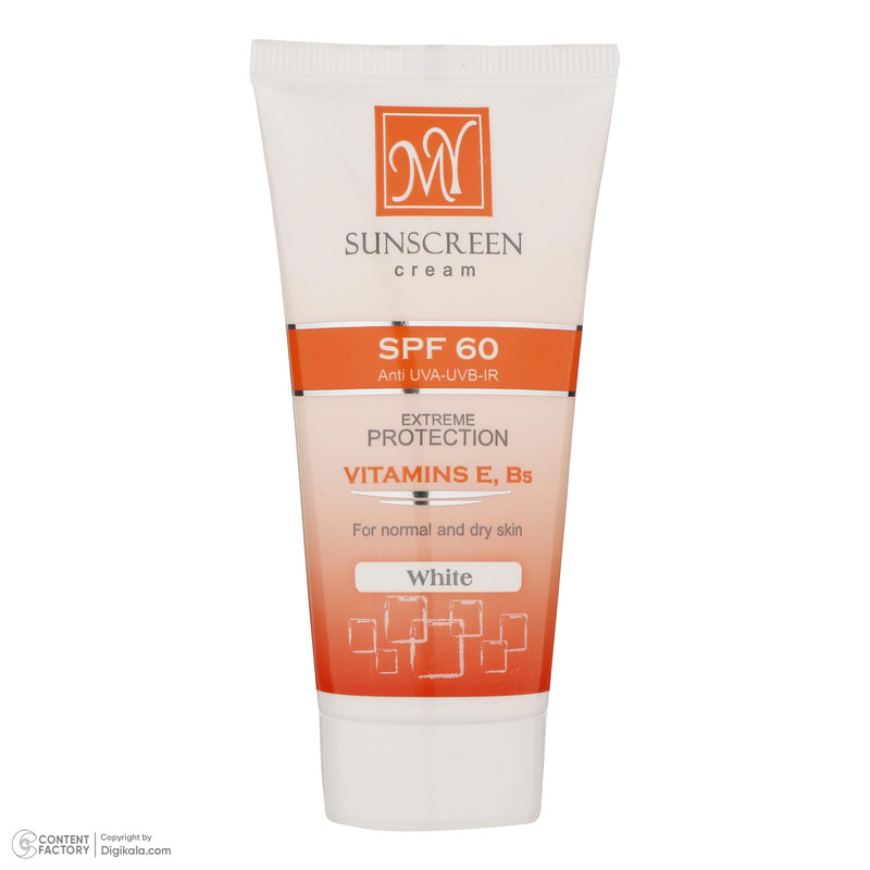 کرم ضدآفتاب بیرنگ مای SPF60 مدل Extreme Protection، مناسب پوستهای نرمال تا خشک، حجم 50 میلیلیتر