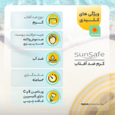 کرم ضدآفتاب و آنتیآکنه رنگی سانسیف مدل SPF50، مناسب پوستهای چرب، حجم 50 میلیلیتر