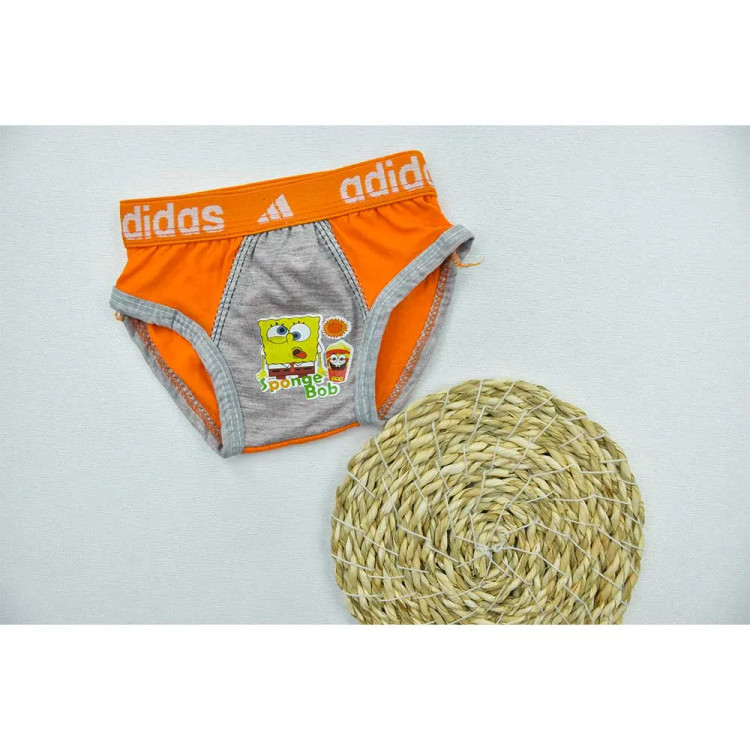 شورت کش اسپرت پسرانه طرح دار 1 تا 2 سال پنبه اسلیپ کمر کش