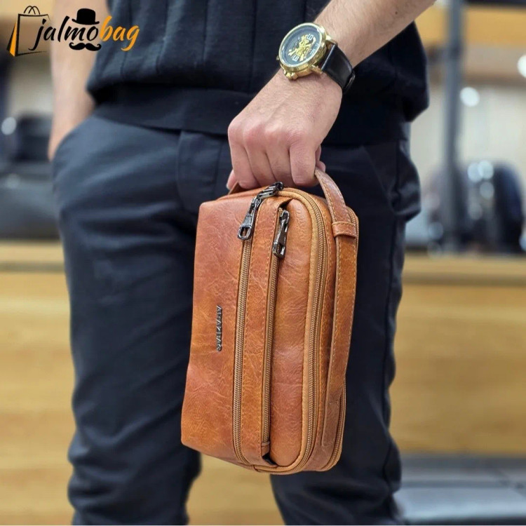 کیف دستی مردانه شوزبگ چرم سوگو خارجی ضد خش (2)