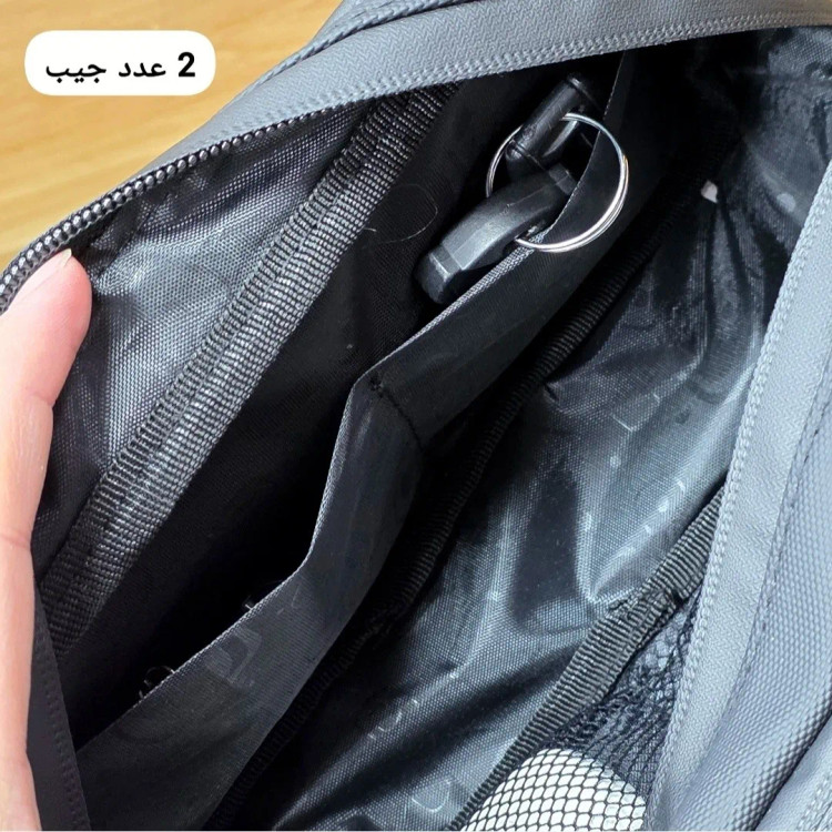 کیف دستی مردانه ضد آب گرین لاین جنس اسکین سیلیکونی ابعاد 13 در 23 سانتی متر
