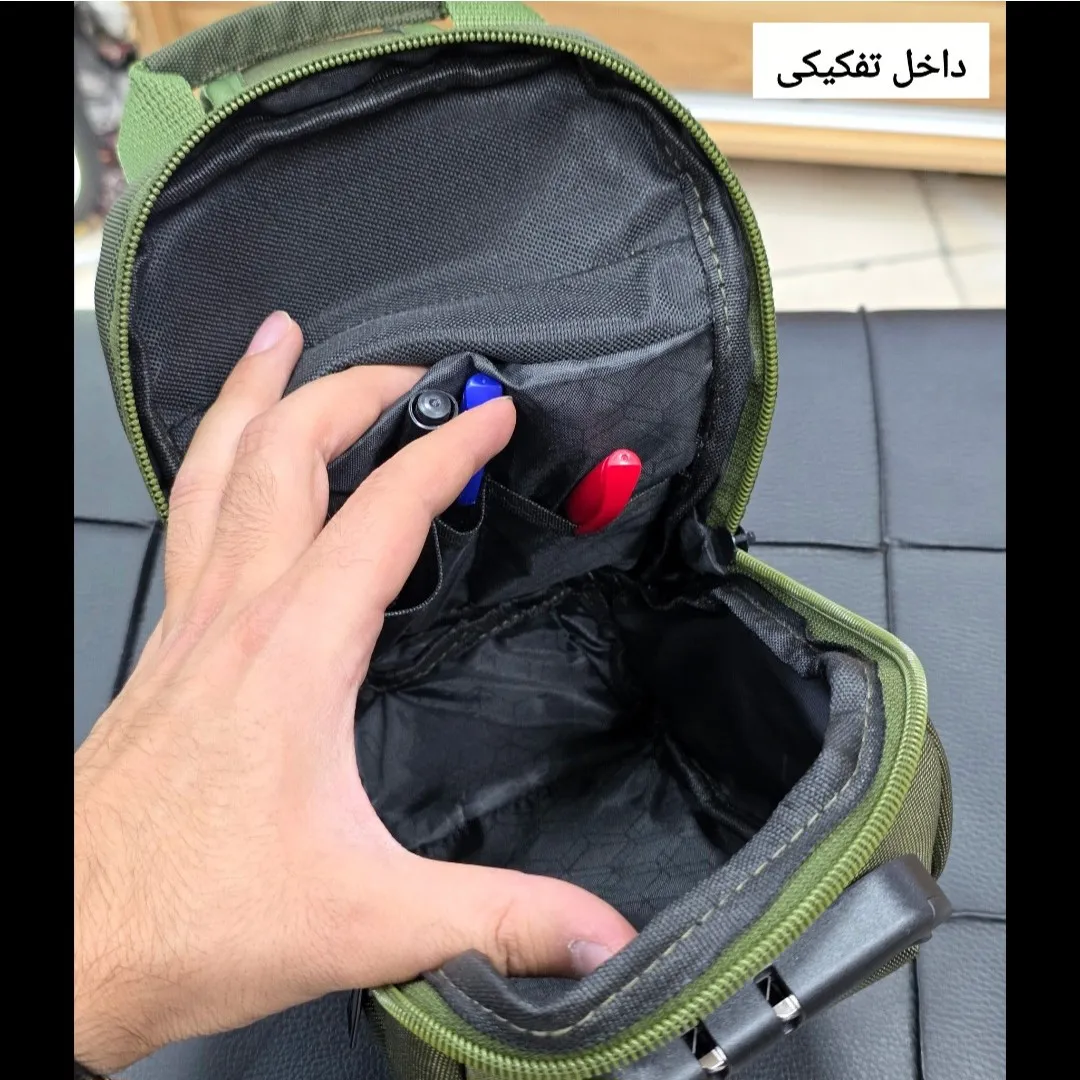 بادی بگ بنج مدل 1240 برزنت آبگریز قفل رمزدار ضد تعریق