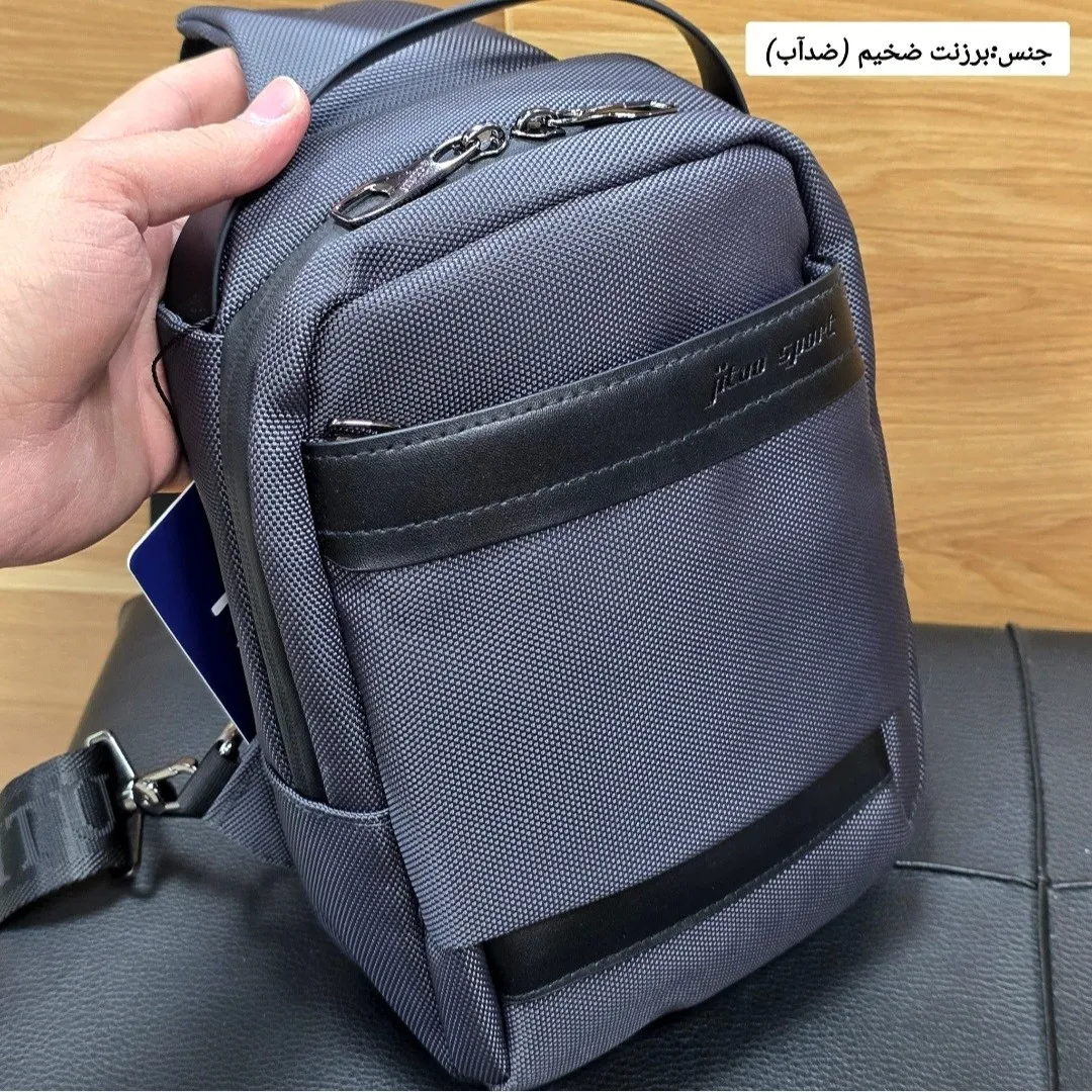 بادی بگ مردانه وارداتی برزنتی جیتو مدل JITUO ضدآب با پورت USB
