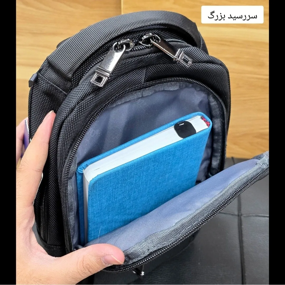 بادی بگ وارداتی برند جیتو JITUO پارچه برزنتی ضخیم آبگریز دارای پورت USB