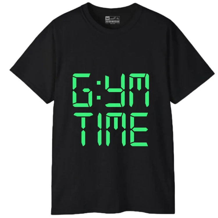 تیشرت آستین کوتاه مردانه پاد آفرین مدل باشگاه بدنسازی کد 566