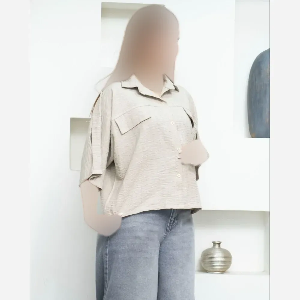 شومیز باکسی زنانه و دخترانه