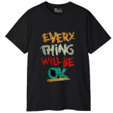 تی شرت آستین کوتاه مردانه پاد آفرین مدل کلمه انگلیسی کد 221 طرح چاپ مقاوم