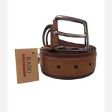 کمربند مردانه رابو چرم طبیعی با پهنای 35 میلیمتر به همراه جعبه هدیه چوبی