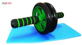 چرخ تمرین شکم مدل DOUBLE Wheel