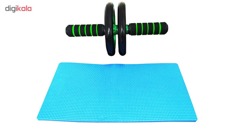 چرخ تمرین شکم مدل DOUBLE Wheel