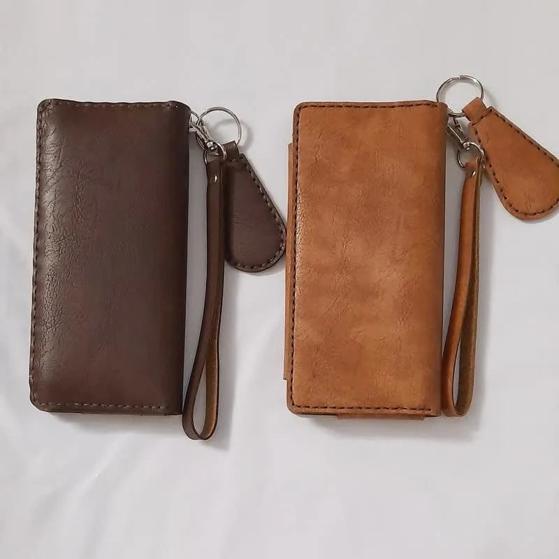 کیف پول و موبایل چرم چندکاره مدل کیهان(جای کارت سیم کارت دسته کلید جدا) با ارسال رایگان