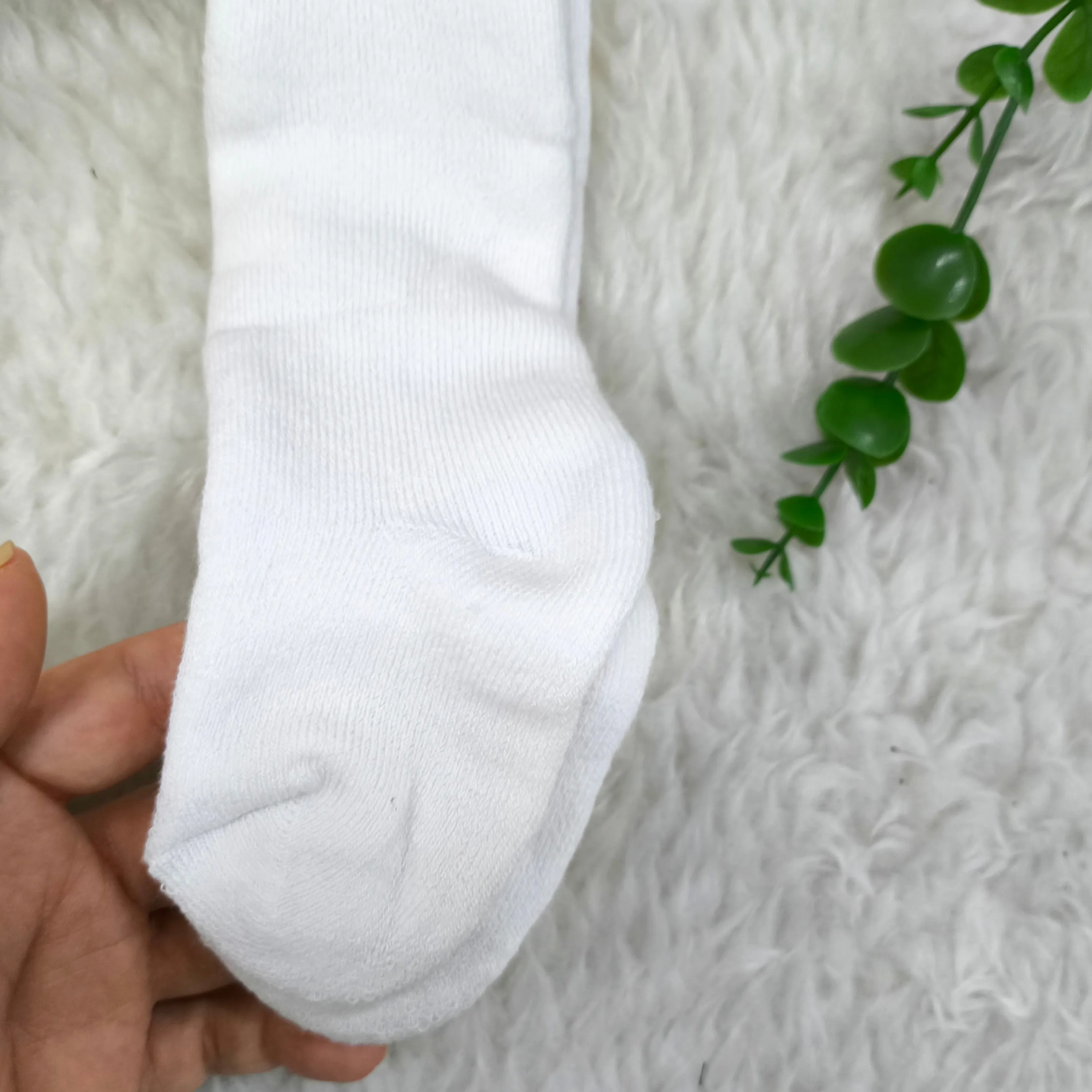 جوراب شلواری توکرکی حوله ای ترک نخی پنبه نرم و لطیف مناسب 6 تا 18 ماه