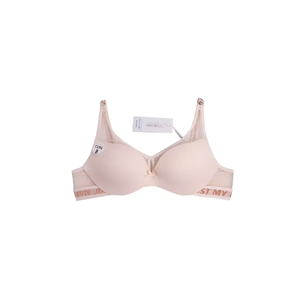 سوتین زنانه اسفنجی جک دار فنردار طرح دار تور و لمه سایز 75 تا 85