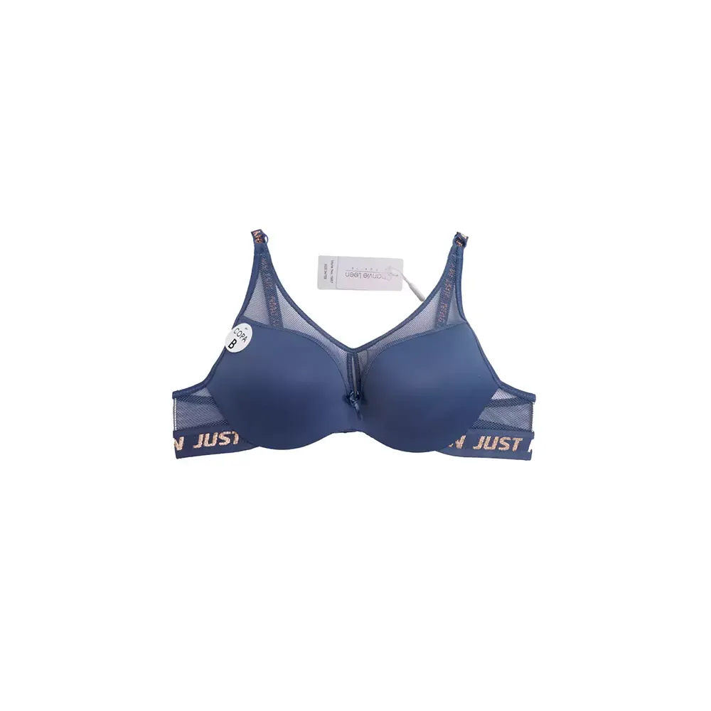 سوتین زنانه اسفنجی جک دار فنردار طرح دار تور و لمه سایز 75 تا 85